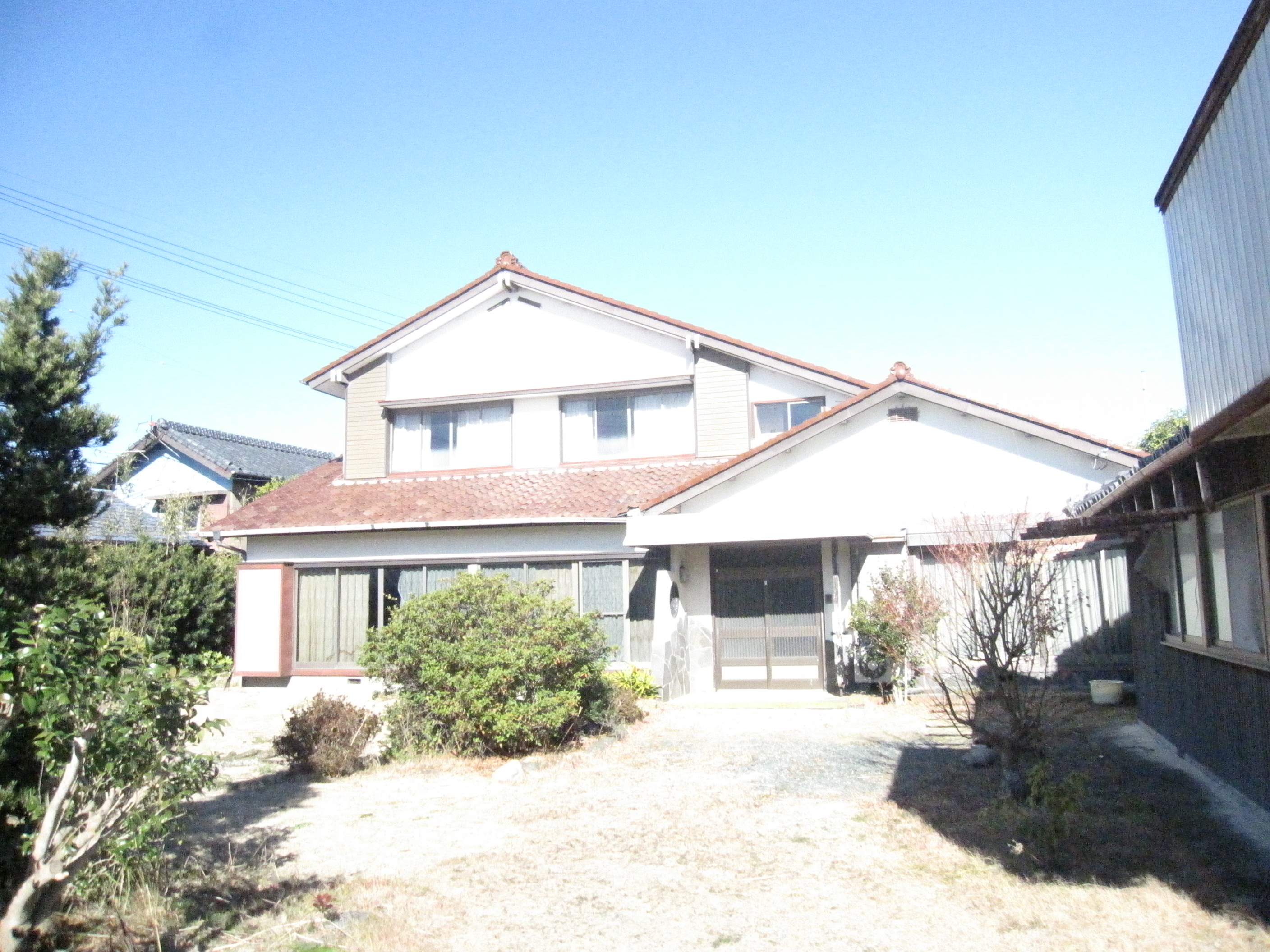 掛川市千浜の中古住宅解体し売土地として北川不動産が売り出しました
